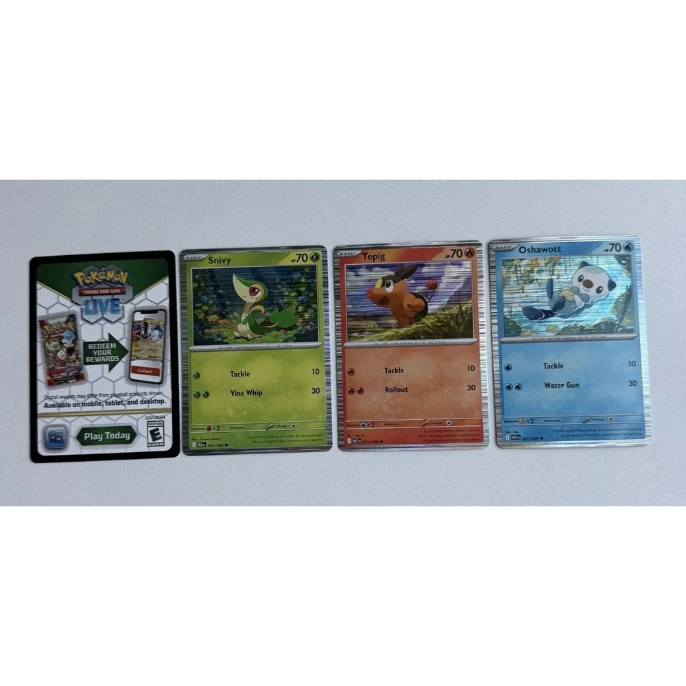 Pokémon Black Bolt White Flare Unova Poster Collection Holo Promos‎